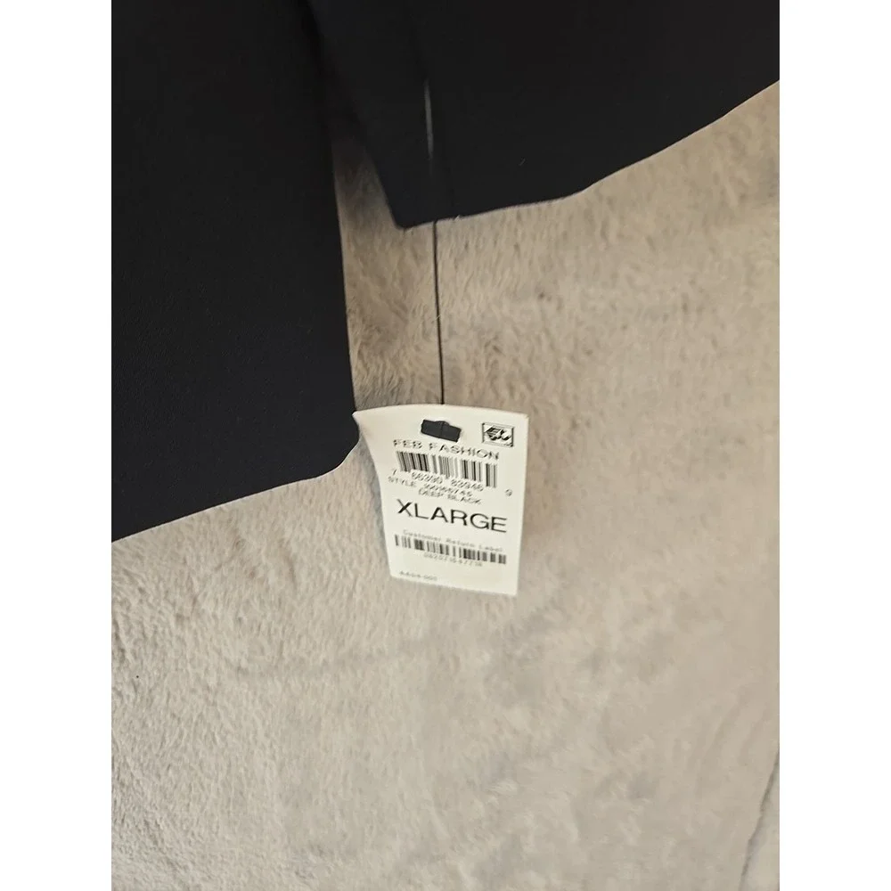 I.N.C. International Concepts Women's Menswear Blazer Black Sz XL